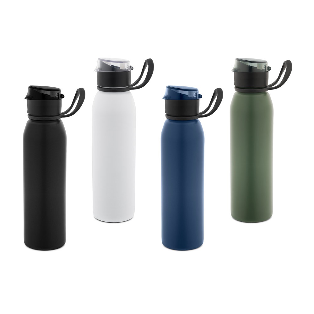 LEMIEUX. Gourde de sport en acier inoxydable (90 % recyclé) 670 mL