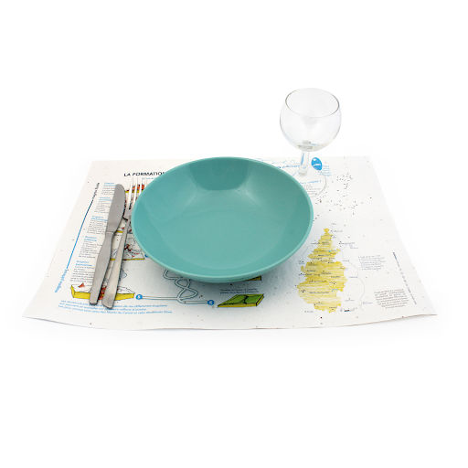 Set de table papier graines A3 recto