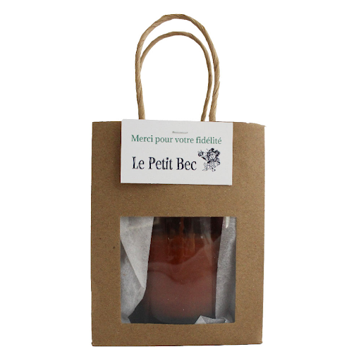 Verre ambré parfum forêt nordique