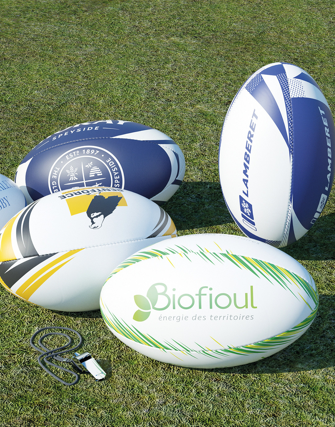 PREMIUM Rugby cousu-machine imp. AVION