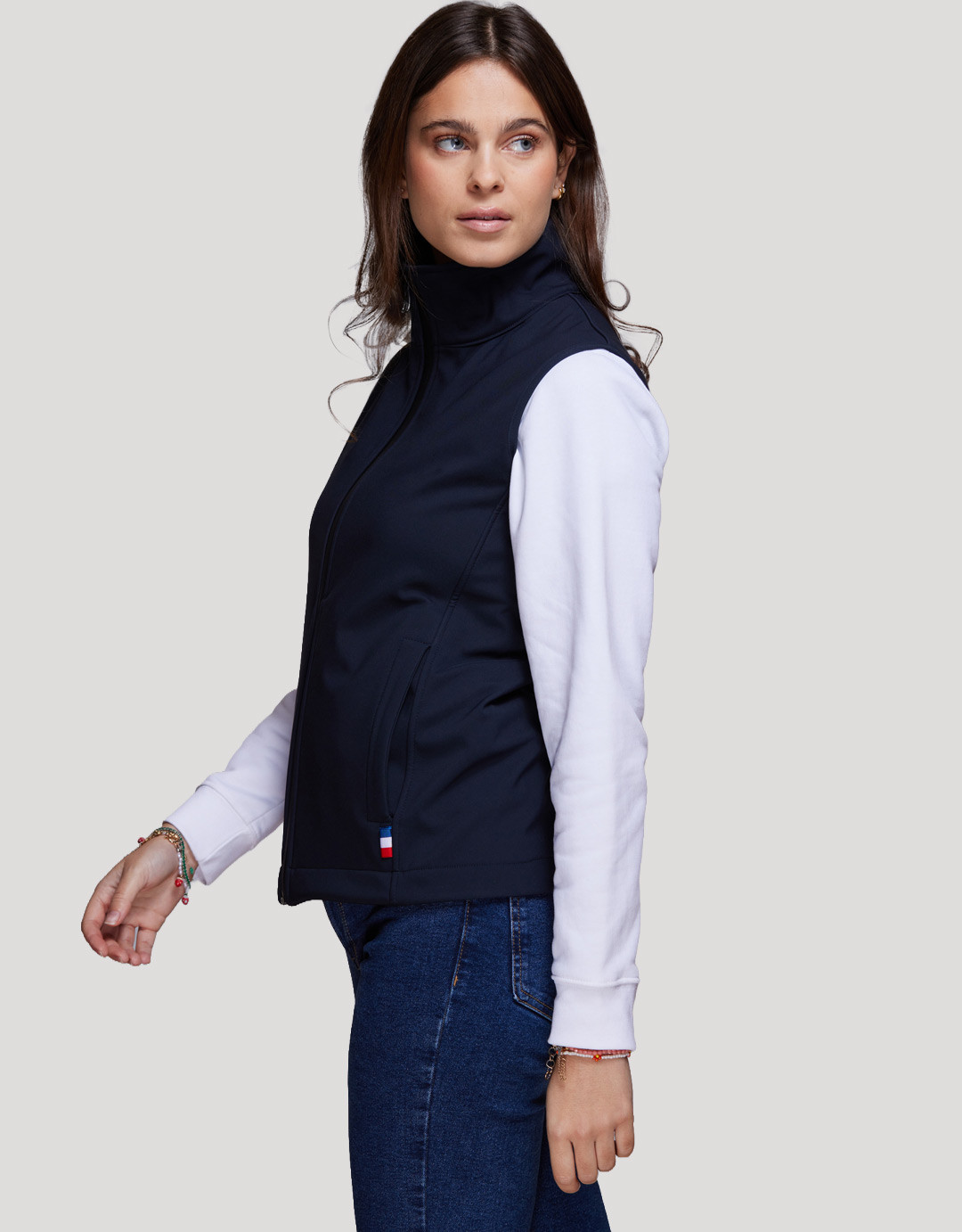 Bodywarmer softshell Femme Made in France
