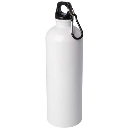 Bouteille d'eau Oregon de 750 ml simple paroi en acier recyclé  avec mousqueton