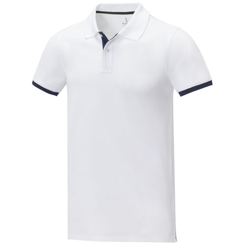 Polo de 200 g/m² Morgan manches courtes deux tons homme