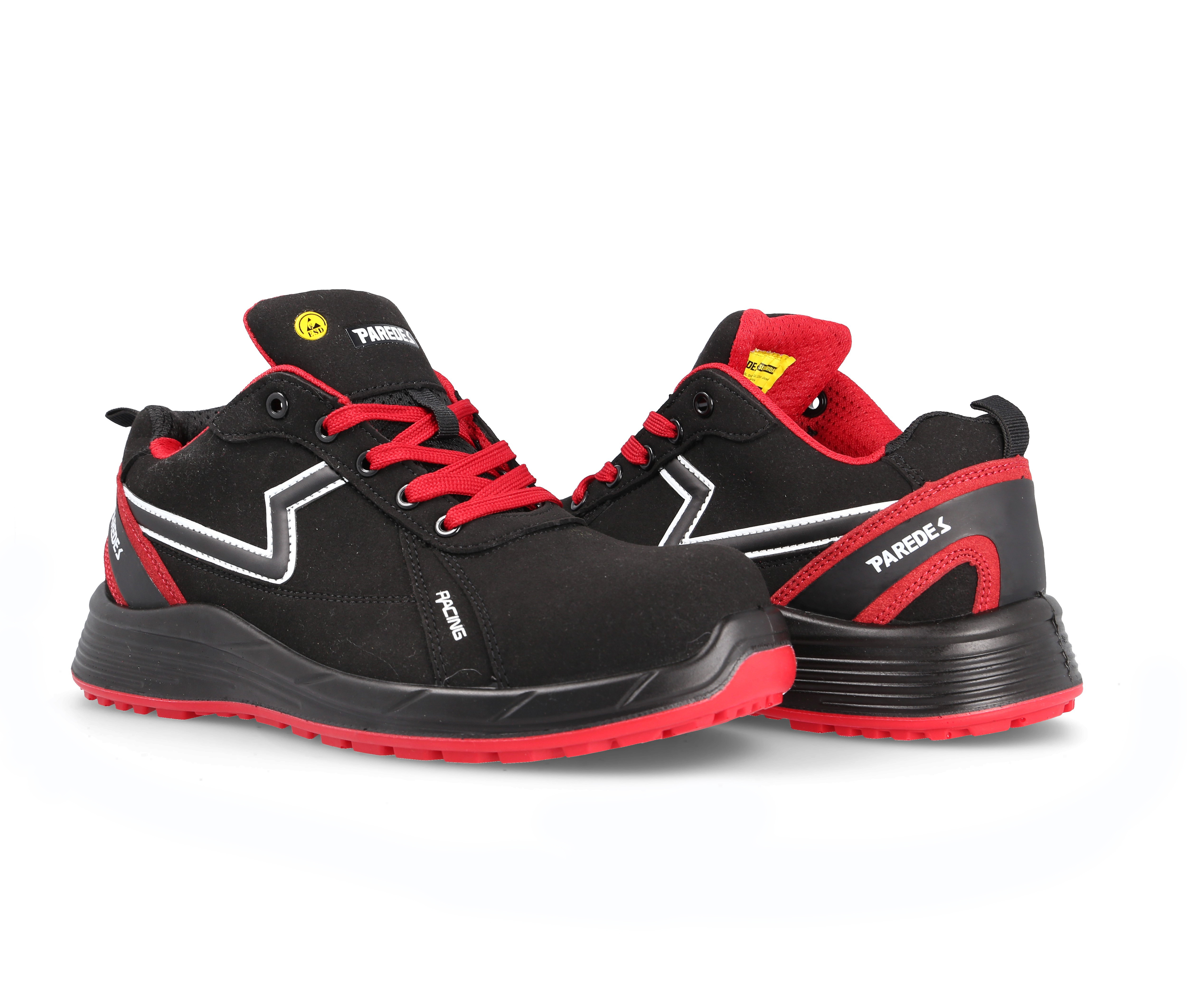 BLACK / RED