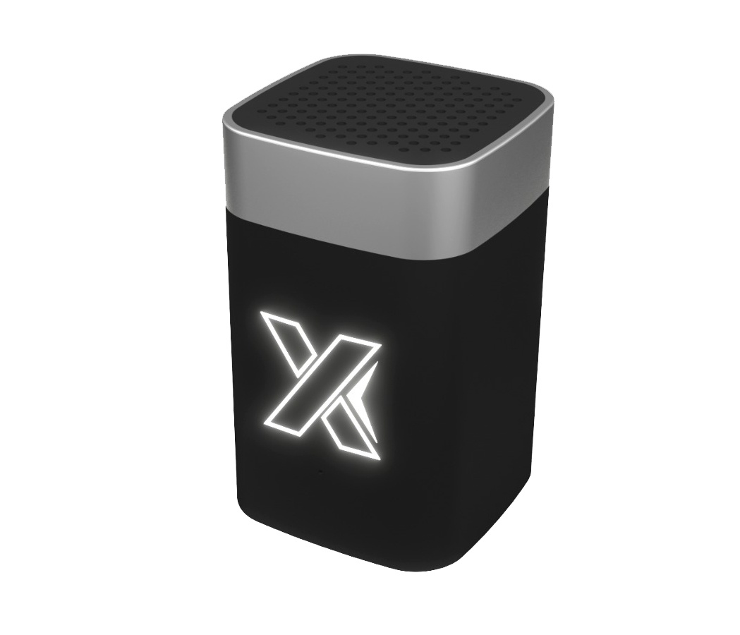 argent - logo lumineux blanc