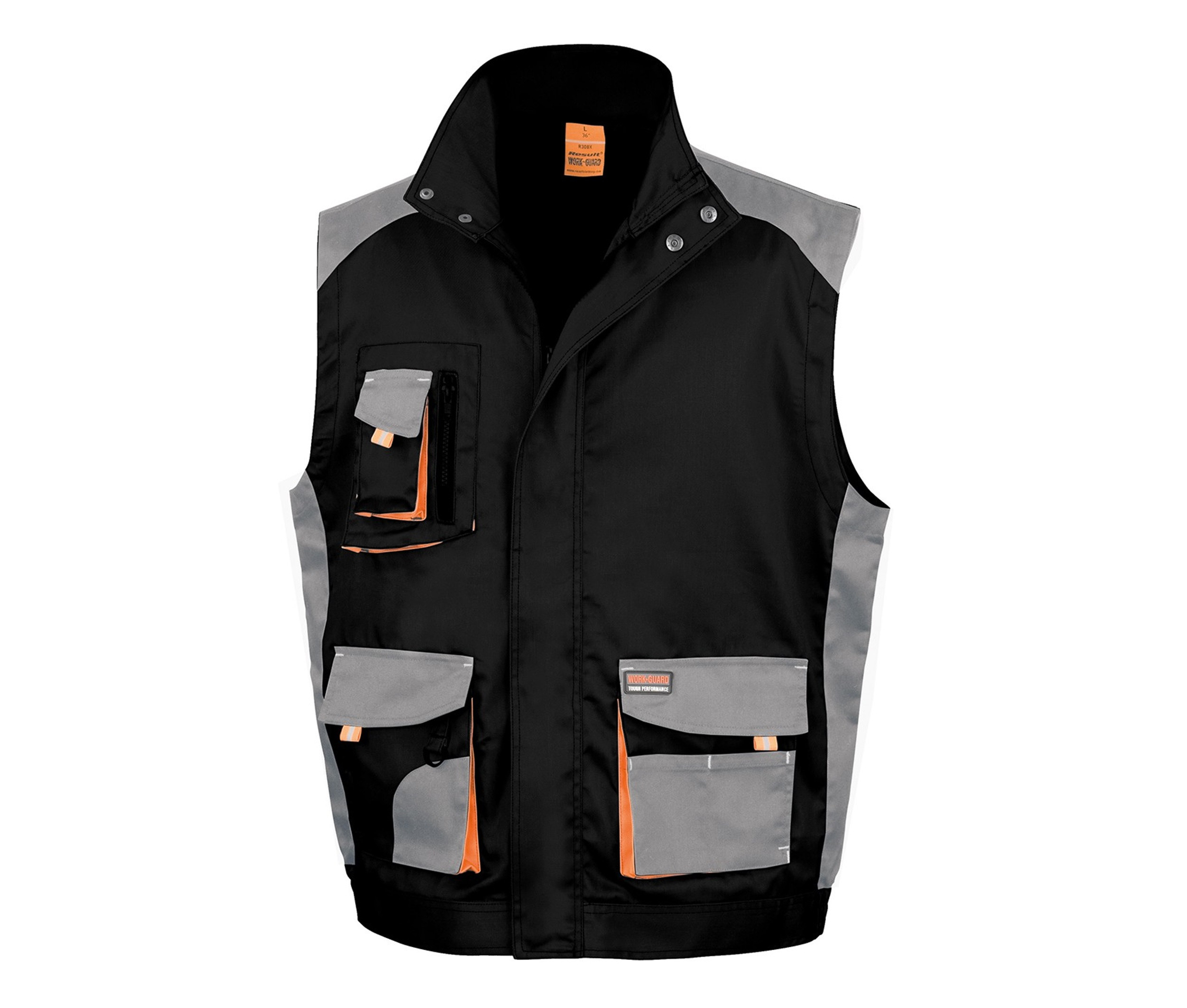 BLACK/GREY/ORANGE