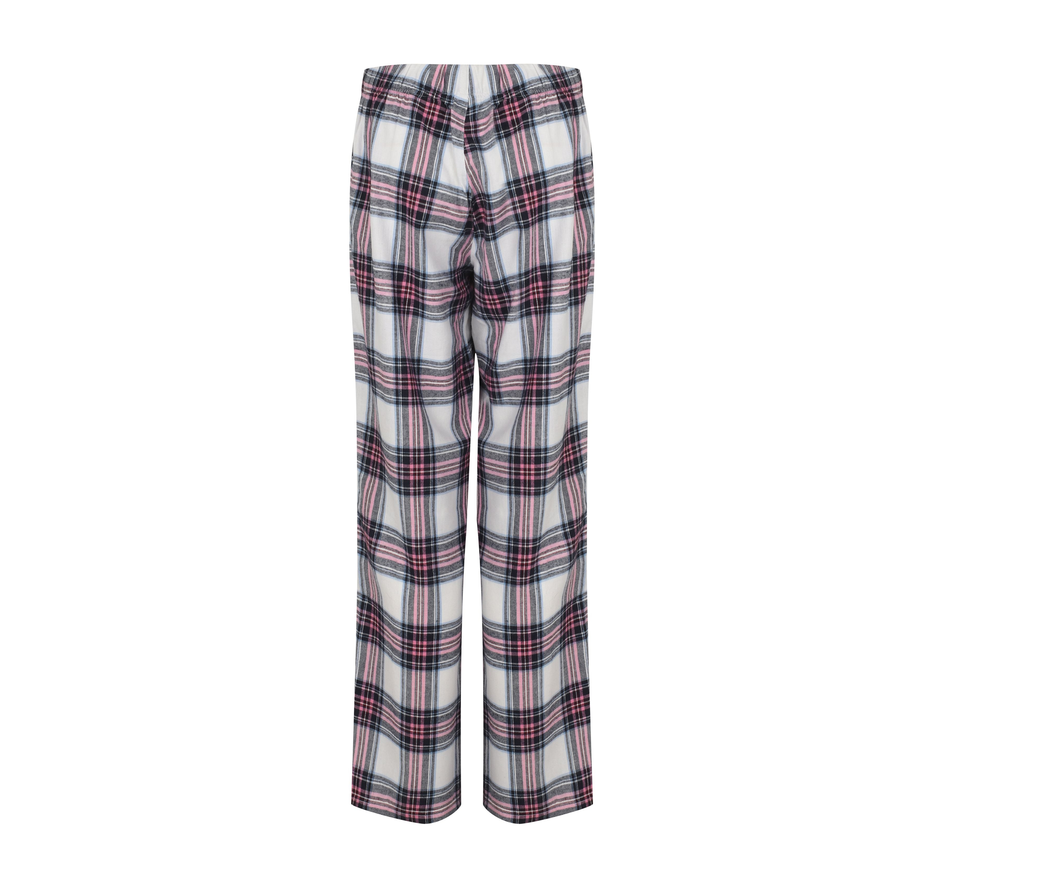 WHITE/PINK CHECK