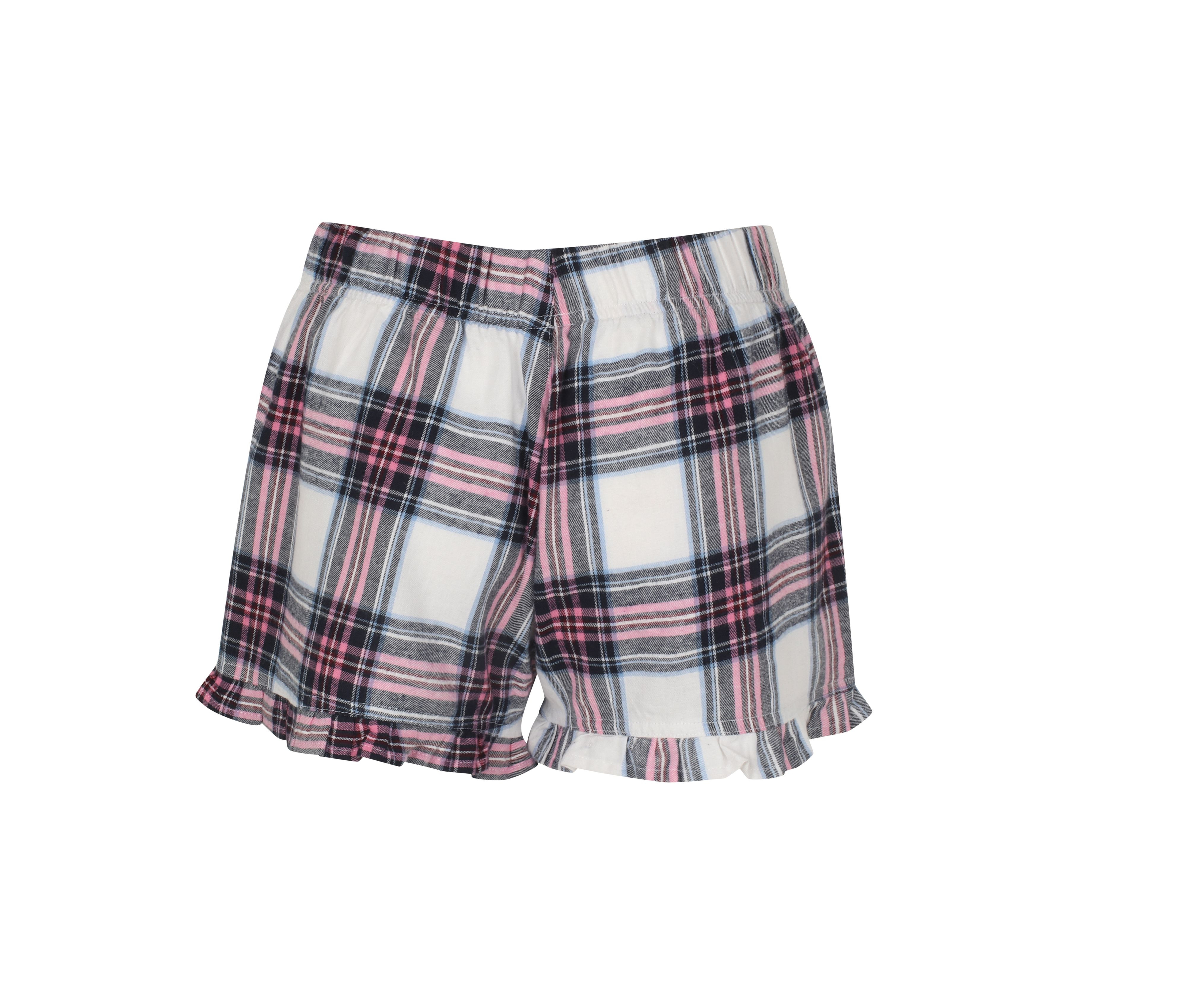 WHITE/PINK CHECK