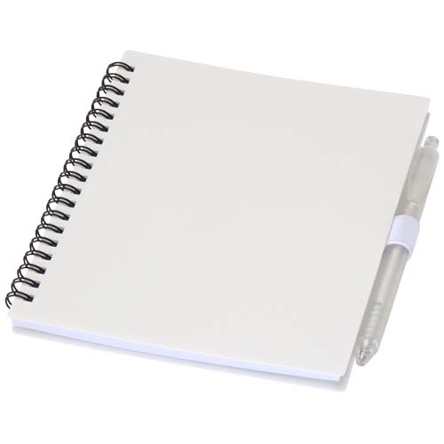 Ensemble carnet à couverture souple et stylo bille (encre bleue) Niove
