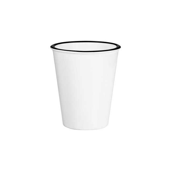 Mug céramique blanche brillante 350ml - BEETLE