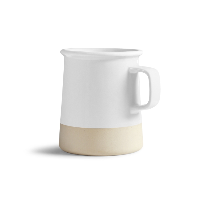 Mug céramique blanche brillante 350 ml - PERETTE