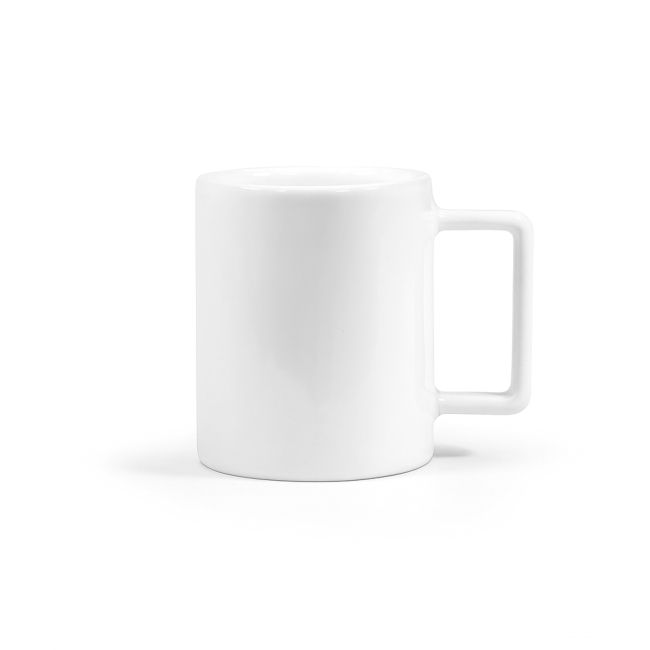 Mug céramique balnche brillante 280ml - BERNARD