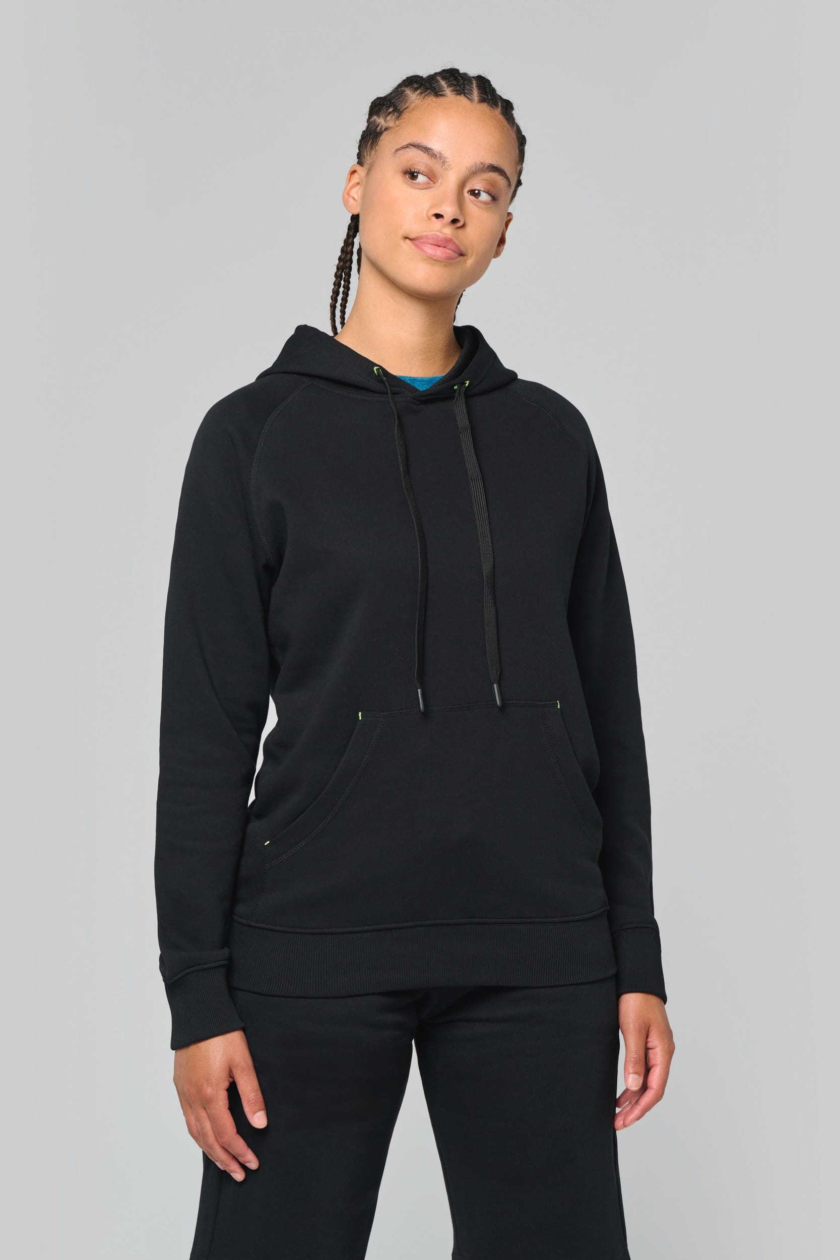 Sweat-shirt à capuche unisexe