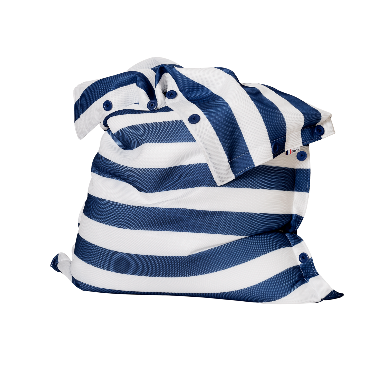 Blanc / Navy Mesh