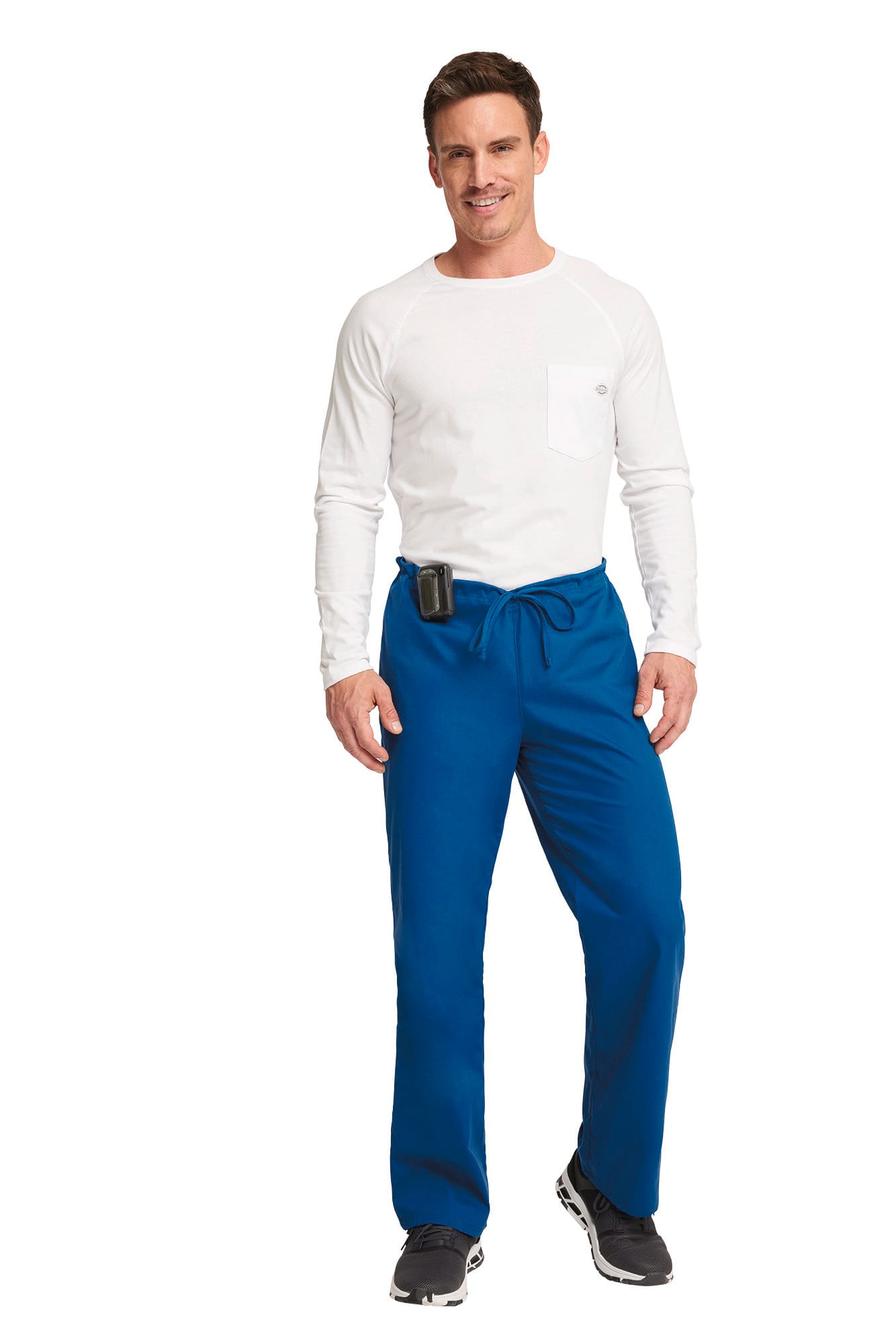 Pantalon à cordon de serrage à taille standard unisexe