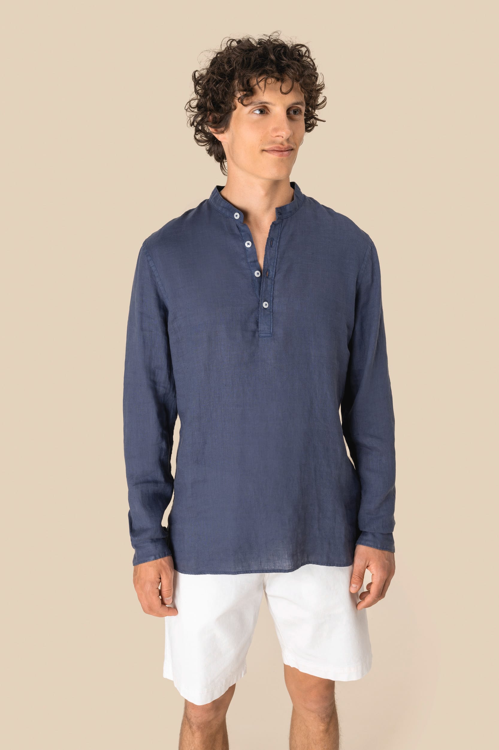 Washed Navy Blue