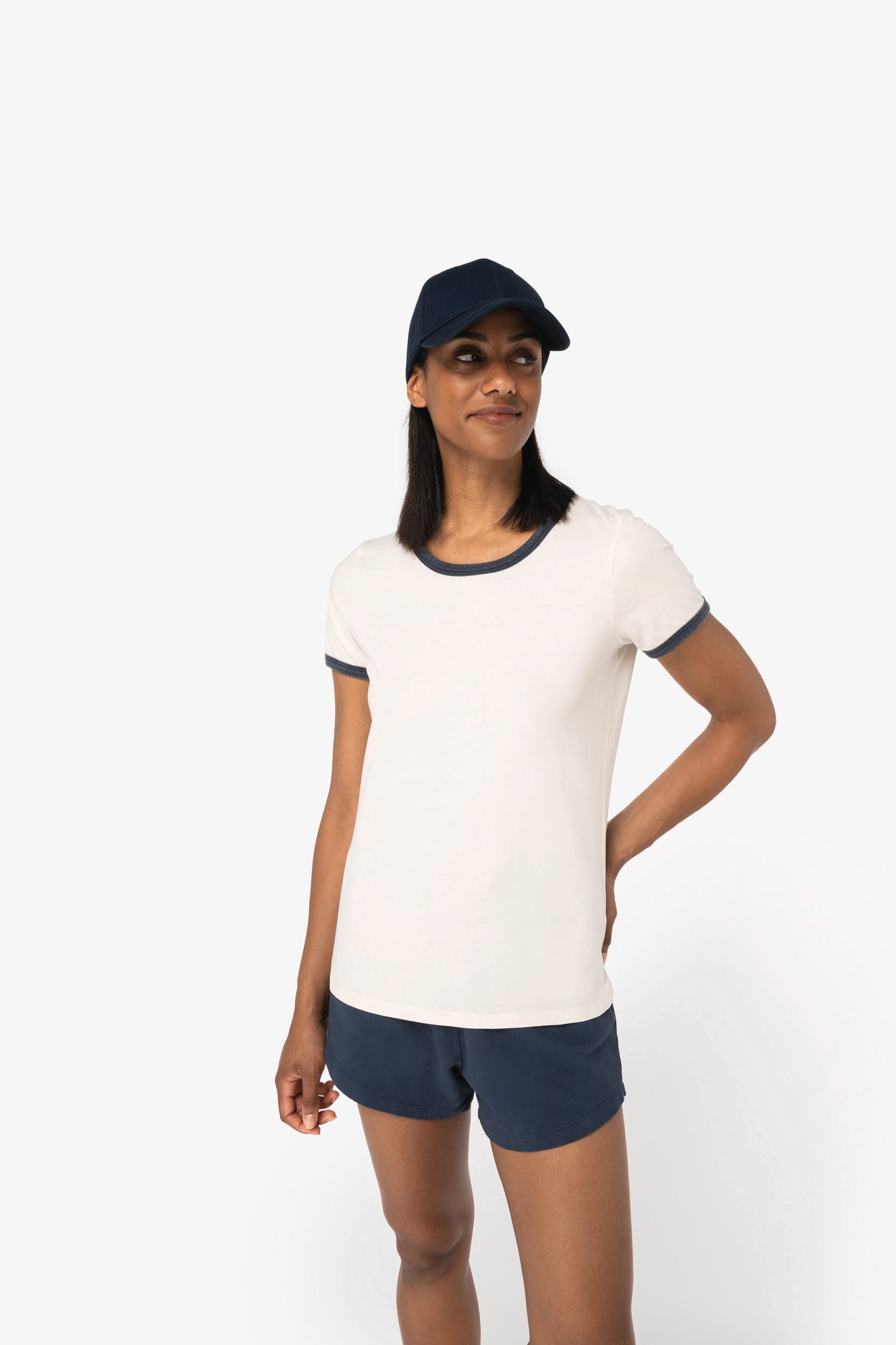 Ivory / Washed black