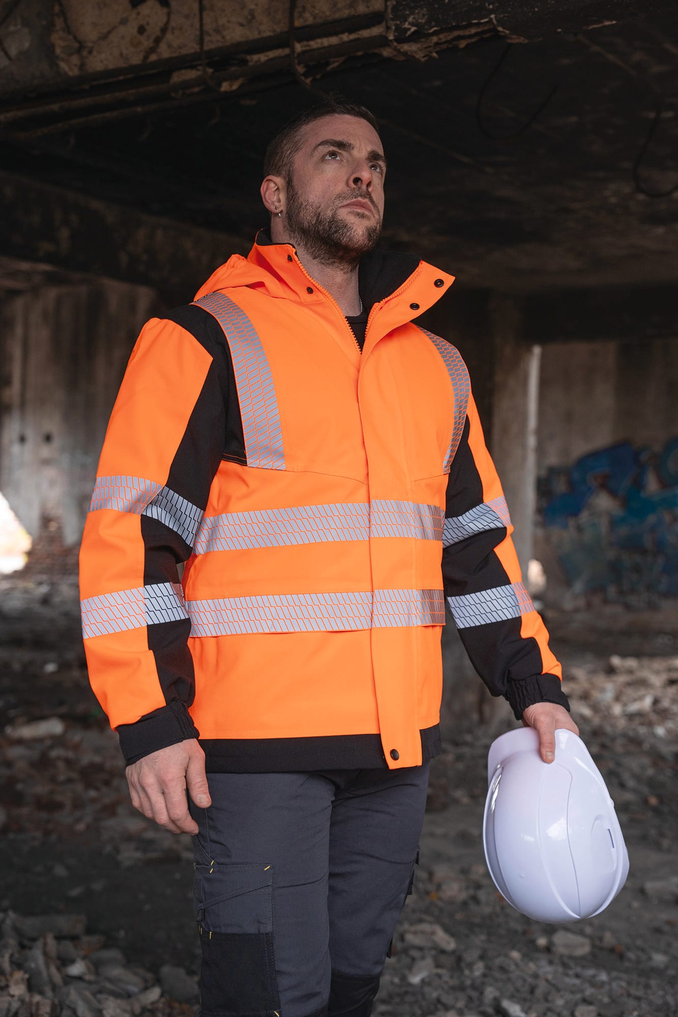 Hi Vis Orange / Black