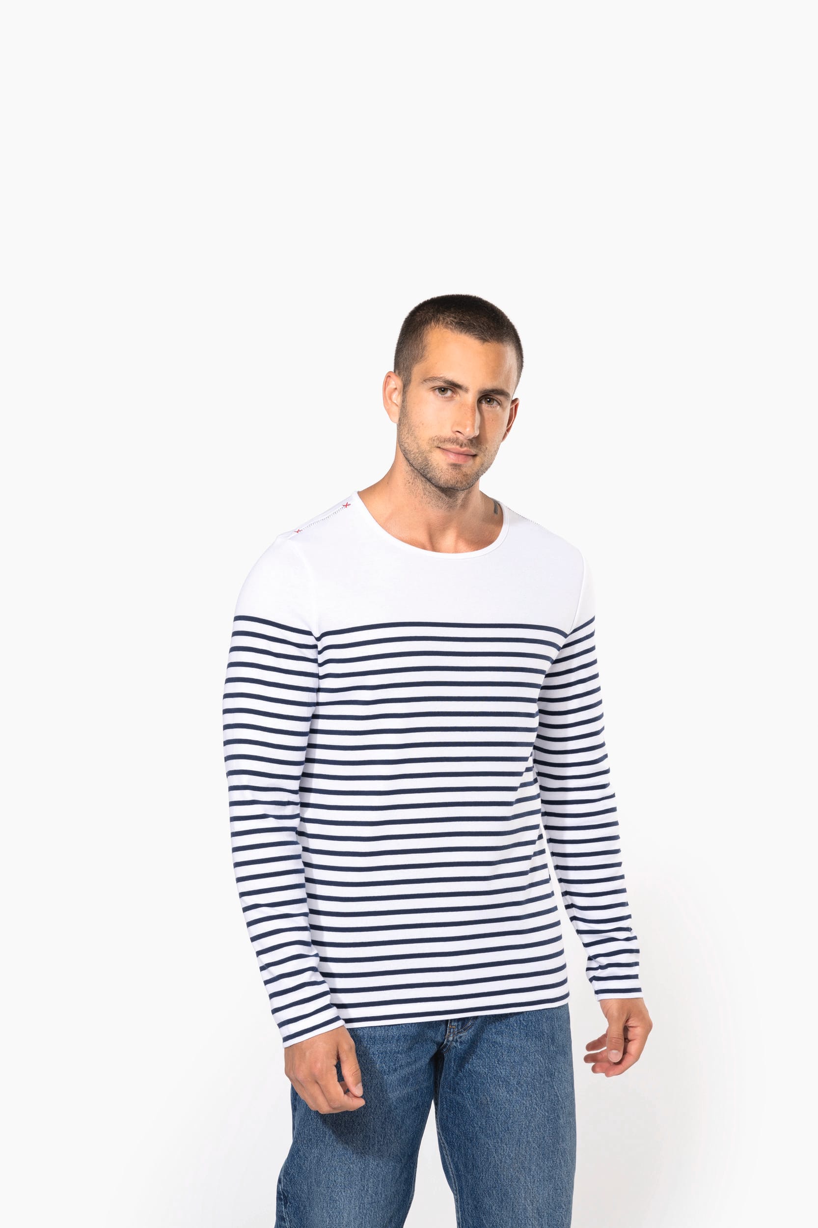 Navy / White Stripes