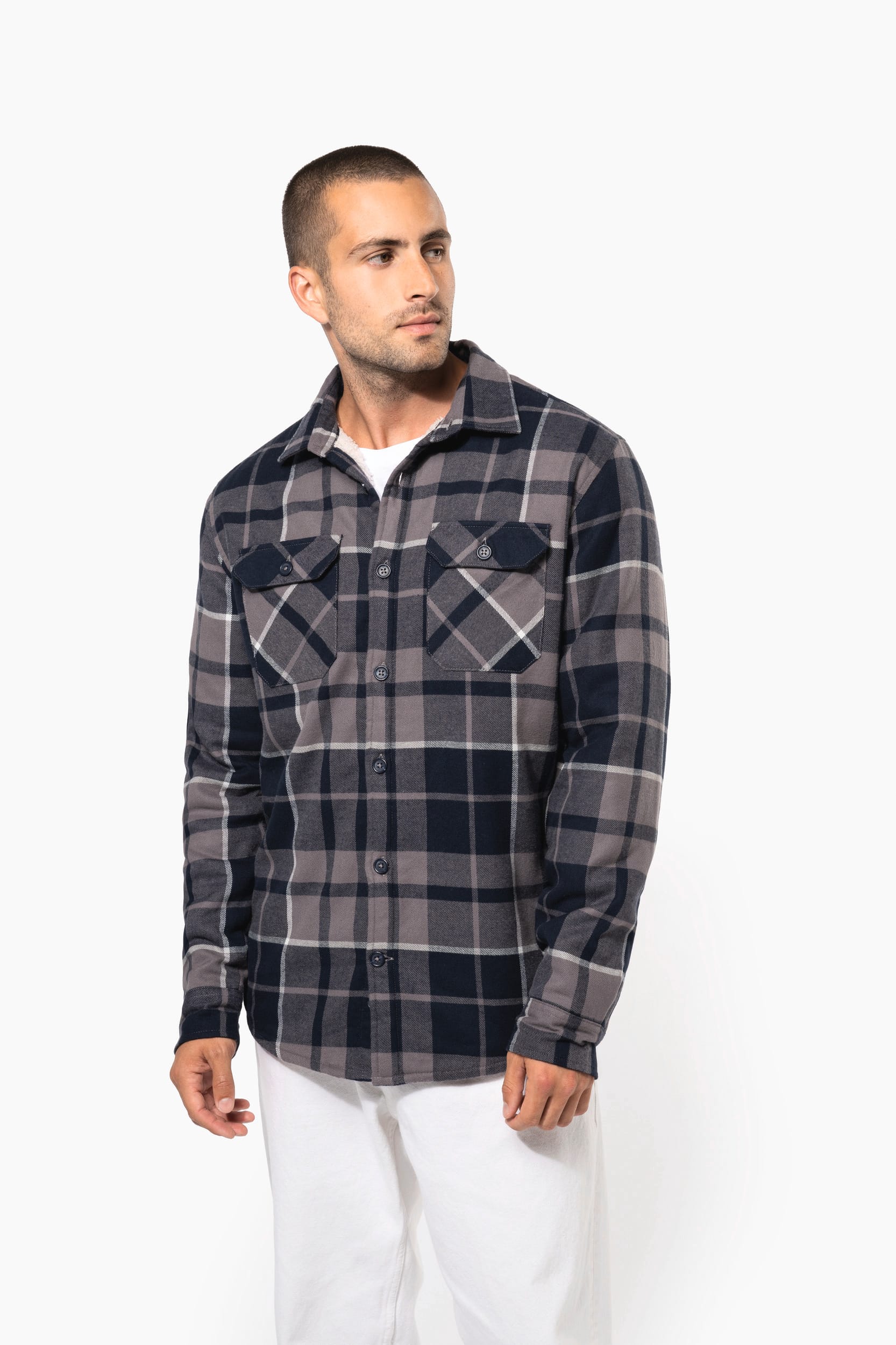 Camel / Black Checked