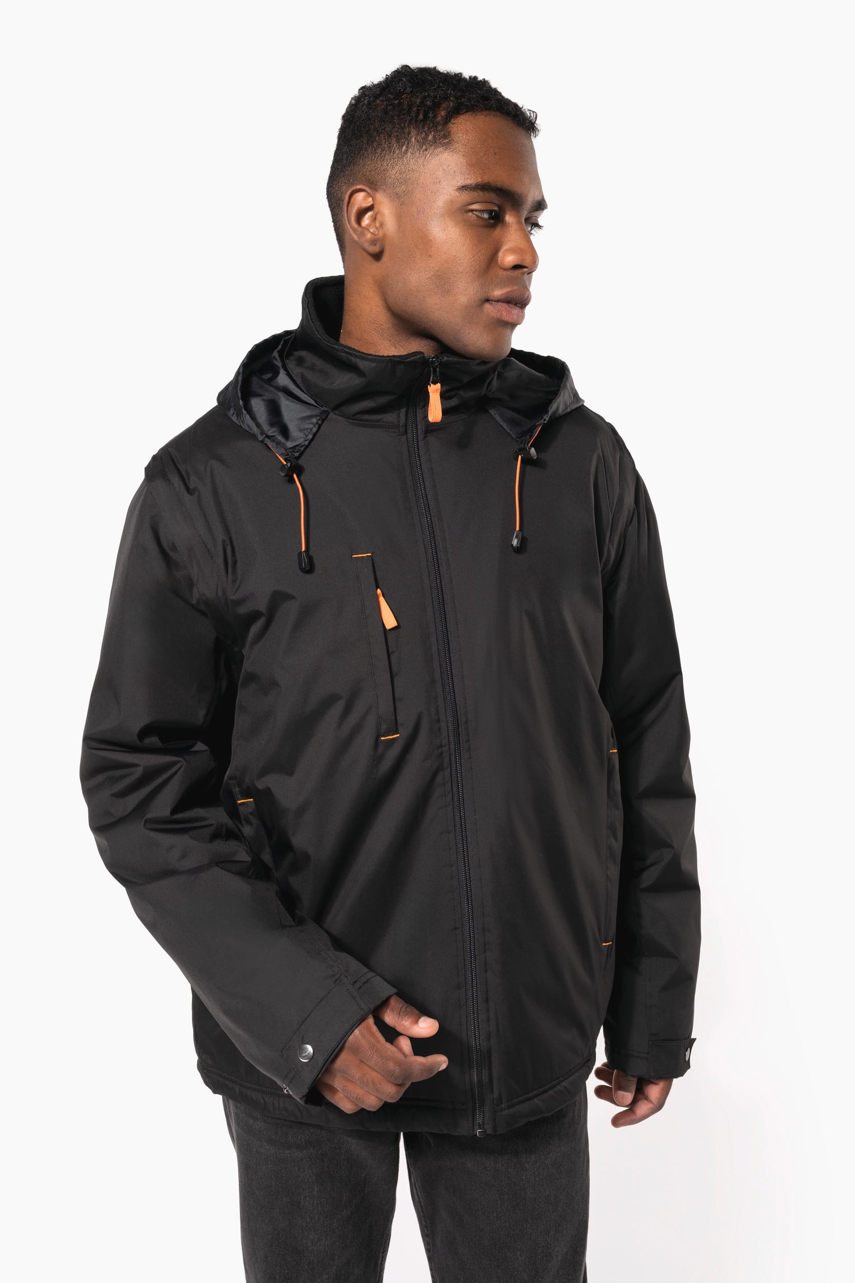 Black / Orange