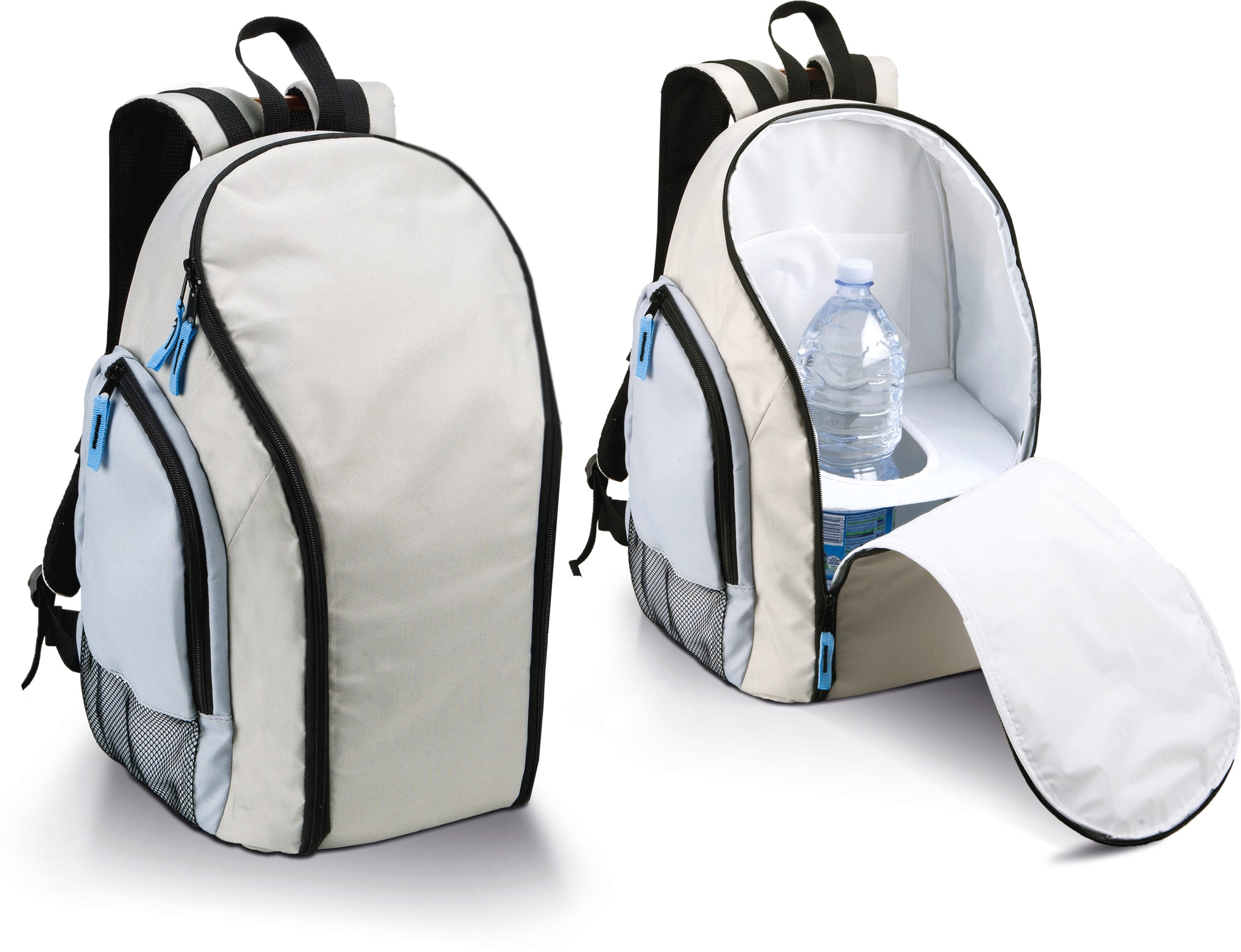 Light Grey / Sky Blue