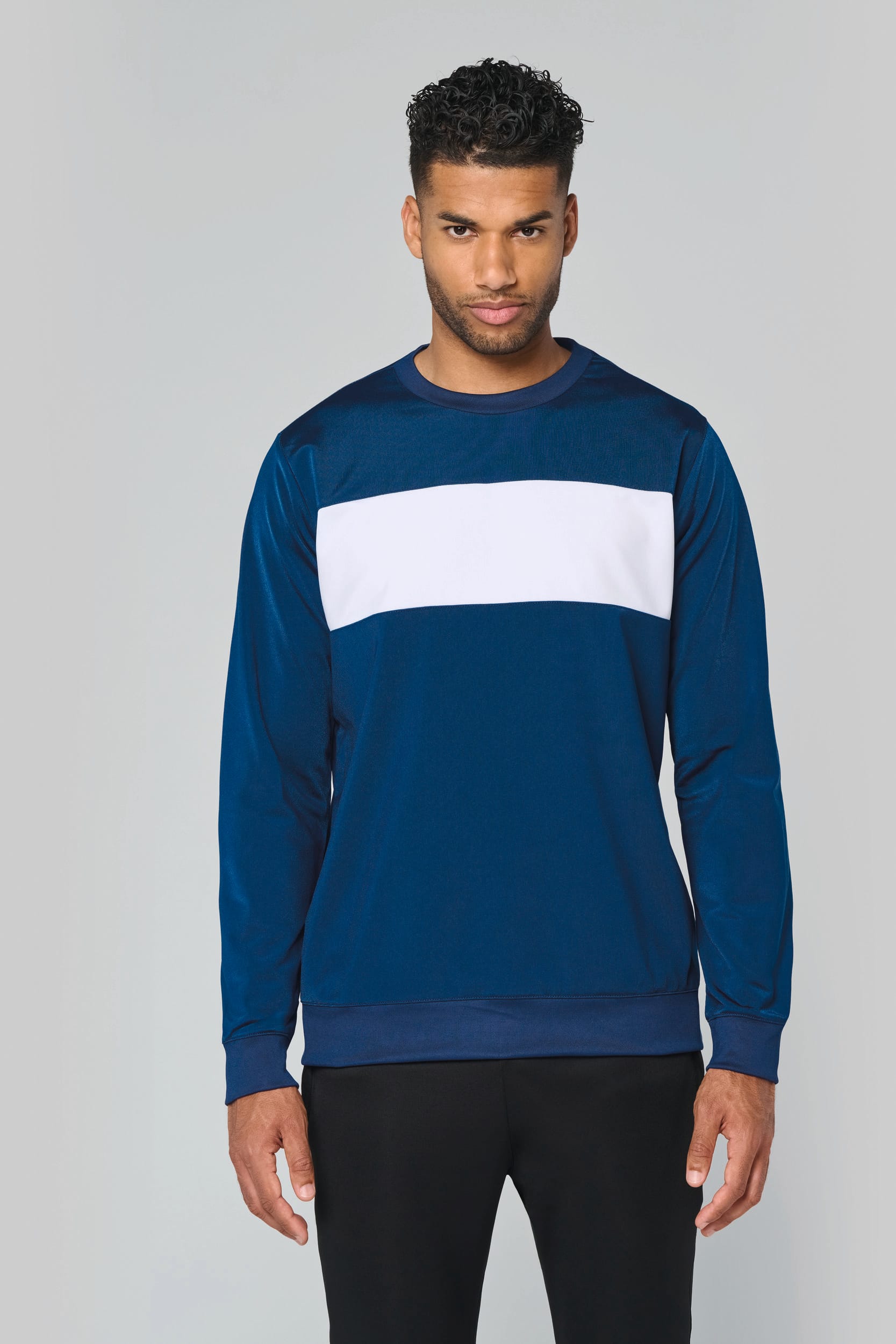 Sporty Navy / White